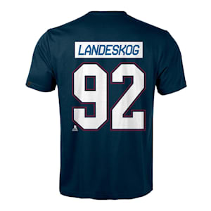 Levelwear Colorado Avalanche Name & Number T-Shirt - Landeskog - Adult