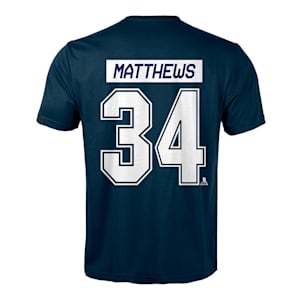 Levelwear Toronto Maple Leafs Name & Number T-Shirt - Matthews - Adult