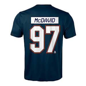 Levelwear Edmonton Oilers Name & Number T-Shirt - McDavid - Adult