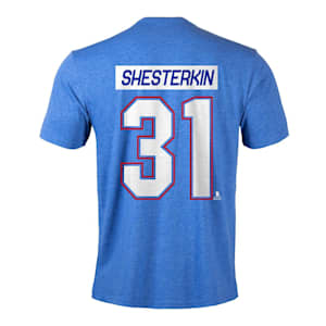 Levelwear New York Rangers Name & Number T-Shirt - Shesterkin - Adult