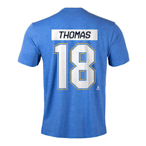 Levelwear St. Louis Blues Name & Number T-Shirt - Thomas - Adult