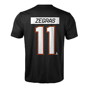 Levelwear Anaheim Ducks Name & Number T-Shirt - Zegras - Adult
