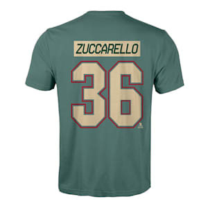 Levelwear Minnesota Wild Name & Number T-Shirt - Zuccarello - Adult
