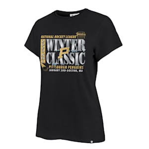 47 Brand 2023 Winter Classic Women's Franklin Tee - Pittsburgh Penguins - Adult