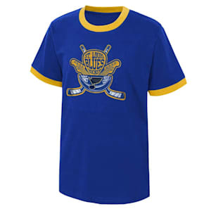 Outerstuff Ice City Short Sleeve Crew Tee - St. Louis Blues - Youth