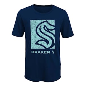 Outerstuff Saucer Pass Short Sleeve Tee - Seattle Kraken - Youth