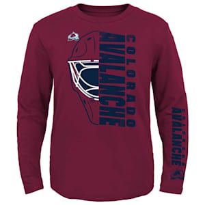 Outerstuff Shutout Long Sleeve Tee - Colorado Avalanche - Youth