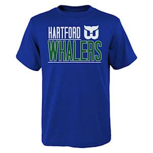 Outerstuff Team Call Out Short Sleeve Tee - Hartford Whalers - Youth