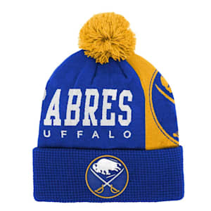 Outerstuff Impact Cuffed Pom Beanie - Buffalo Sabres - Youth