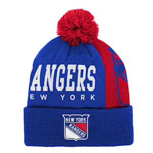 Outerstuff Impact Cuffed Pom Beanie - New York Rangers - Youth