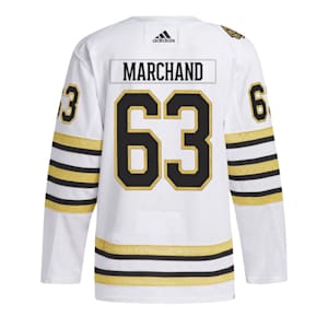 Adidas Boston Bruins Authentic Anniversary Jersey - Away - Marchand - Adult