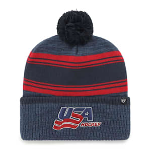 47 Brand USA Hockey Fade Out Knit Hat - Adult