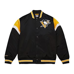 Mitchell & Ness Heavyweight Satin Jacket - Pittsburgh Penguins - Adult