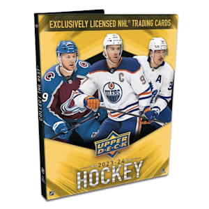 Upper Deck 2023-2024 NHL Series 1 Hockey Trading Card Starter Kit