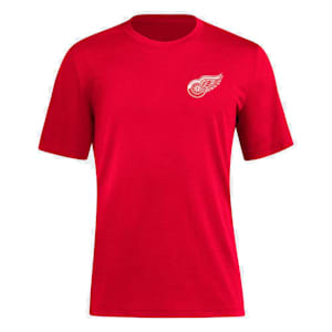 Adidas Rink Work Short Sleeve T-Shirt - Detroit Red Wings - Adult