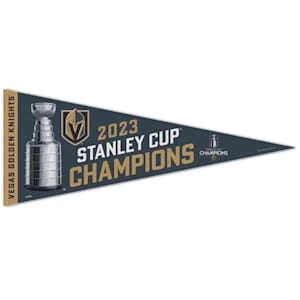 Wincraft Stanley Cup Champion Premium Pennant 12x30 - Vegas Golden Knights