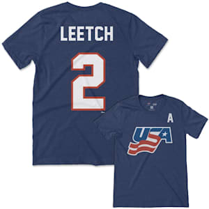 Streaker Sports USA Hockey Player Jersey Tee - Leetch - Adult