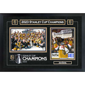Frameworth 2023 Stanley Cup Champion Double Photo - Vegas Golden Knights - Eichel