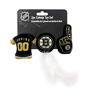 Pets First 3pc Cat Toy Set - Boston Bruins