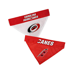Pets First Reversible Bandana - Carolina Hurricanes