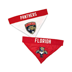 Pets First Reversible Bandana - Florida Panthers