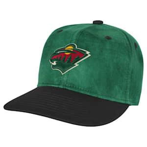 Outerstuff Sun Drenched Snapback Hat - Minnesota Wild - Youth