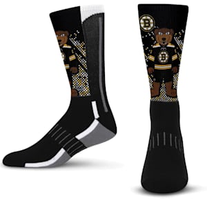 For Bare Feet Mascot Linedrive Sock - Boston Bruins - Youth
