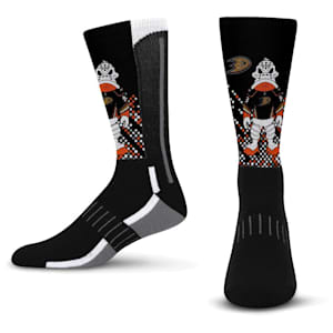 For Bare Feet Mascot Linedrive Sock - Anaheim Ducks - Youth