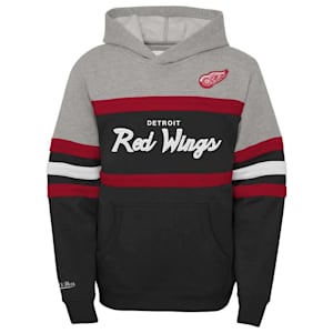Mitchell & Ness Head Coach Hoodie - Detroit Red Wings - Youth