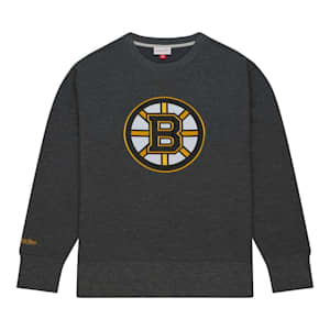 Mitchell & Ness Playoff Win 2.0 Crew Neck - Boston Bruins - Adult