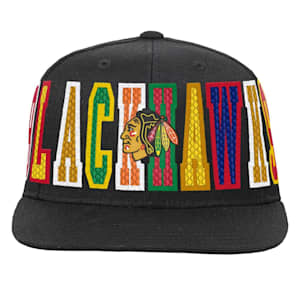 Mitchell & Ness Varsity Bust Snapback Hat - Chicago Blackhawks - Youth