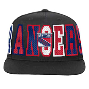 Mitchell & Ness Varsity Bust Snapback Hat - New York Rangers - Youth