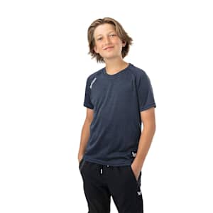 Bauer Team Short Sleeve Tech Tee Shirt - Youth