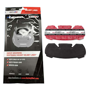 HockeyShot NoSweat Helmet Liner - 3PK