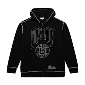 Mitchell & Ness Contrast 2K Zip Hoodie - Boston Bruins - Adult