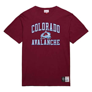 Mitchell & Ness Legendary Slub Short Sleeve Tee - Colorado Avalanche - Adult