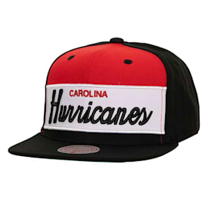 Mitchell & Ness Retro Sport Snapback Hat - Carolina Hurricanes - Adult