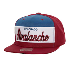 Mitchell & Ness Retro Sport Snapback Hat - Colorado Avalanche - Adult