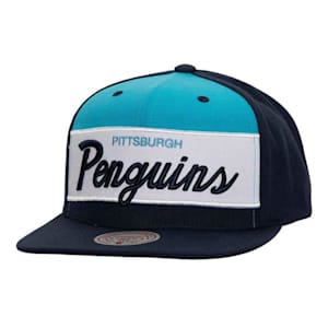 Mitchell & Ness Retro Sport Snapback Hat - Pittsburgh Penguins - Adult