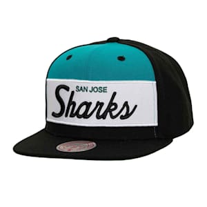 Mitchell & Ness Retro Sport Snapback Hat - San Jose Sharks - Adult