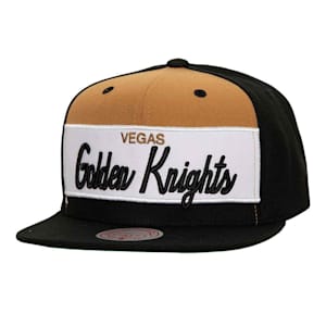 Mitchell & Ness Retro Sport Snapback Hat - Vegas Golden Knights - Adult