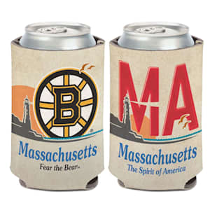 Wincraft 12oz Can Cooler License Plate - Boston Bruins