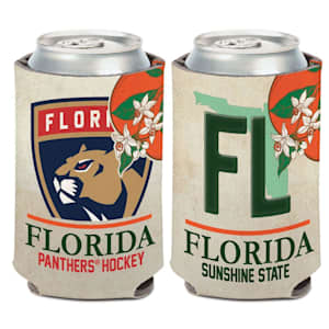 Wincraft 12oz Can Cooler License Plate - Florida Panthers