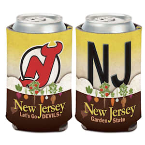 Wincraft 12oz Can Cooler License Plate - New Jersey Devils