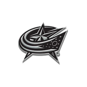 Wincraft Chrome Free Form Auto Emblem - Columbus Blue Jackets