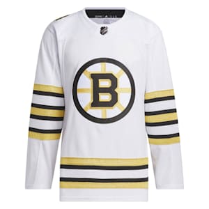 Adidas Boston Bruins Authentic Anniversary - Away Jersey - Adult