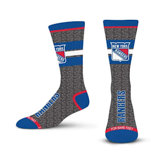 For Bare Feet Spotlight Crew Sock - New York Rangers - Adult