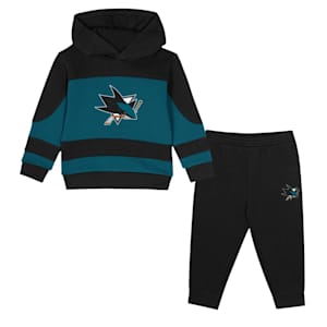 Outerstuff Puck Hero Fleece Set - San Jose Sharks - Toddler