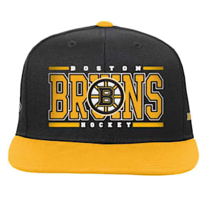 Outerstuff Retro Deadstock Snapback Hat - Boston Bruins - Youth
