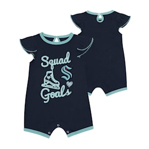 Outerstuff Squad Goals Romper - Seattle Kraken - Infant